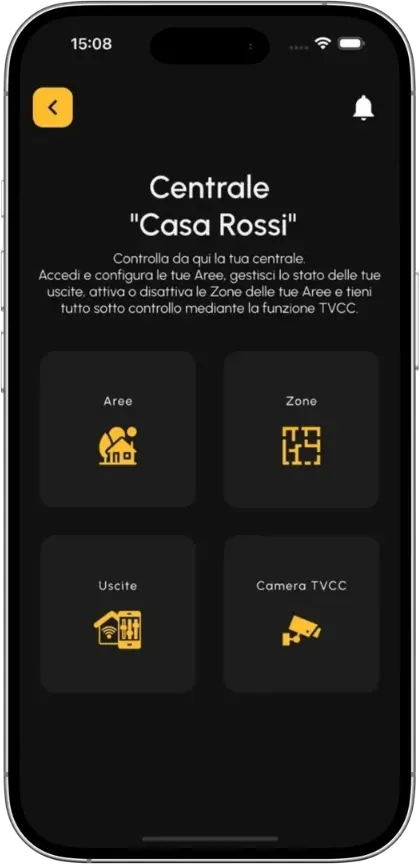 Screenshot dell'app Leonardo